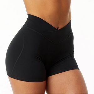 Alphalete Surface Power Short 5” Black XXXL